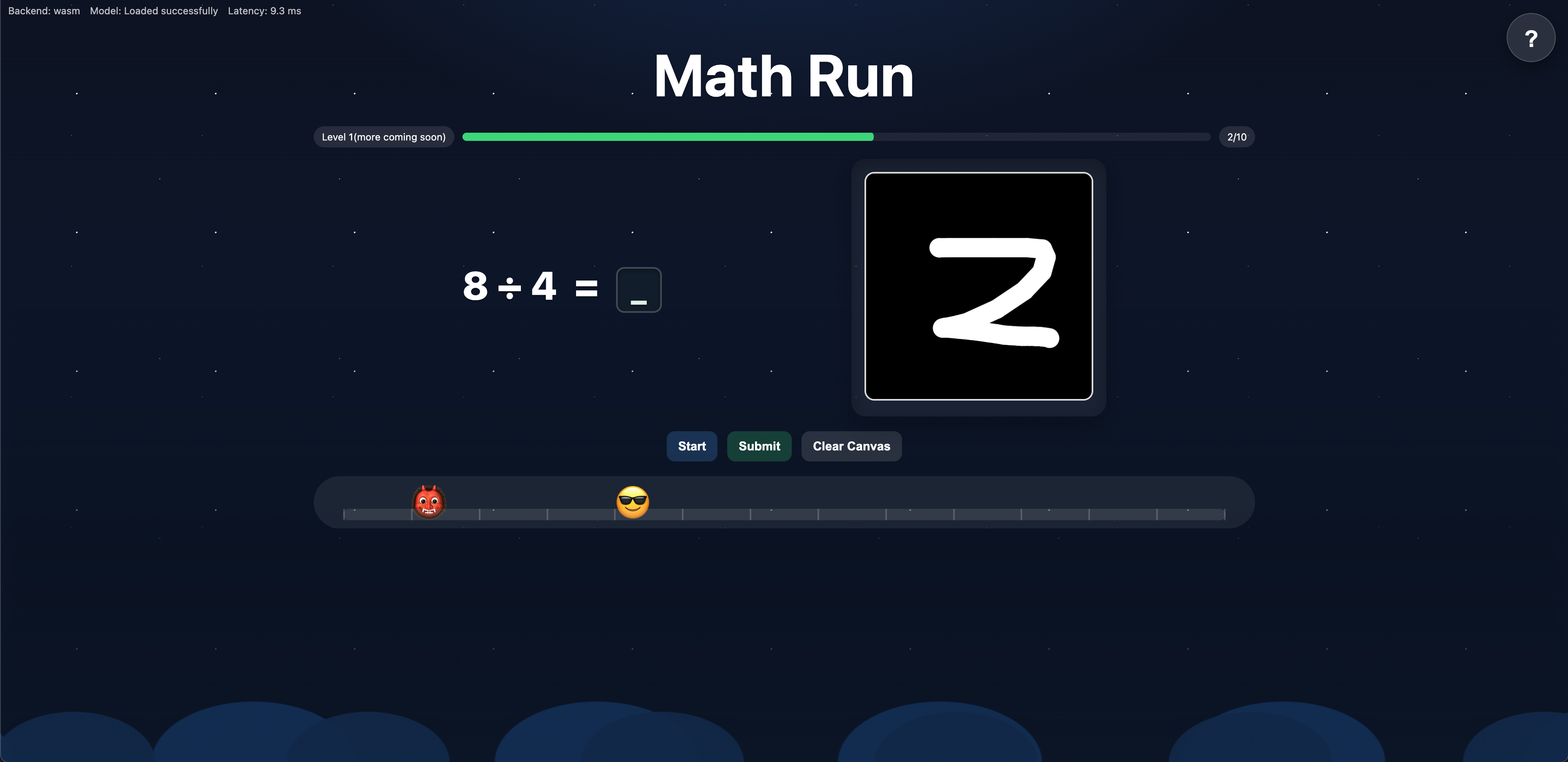 math run web game